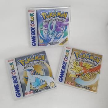 Retro Games Untersetzer Pokemon Edition Silber, Gold und Kristall